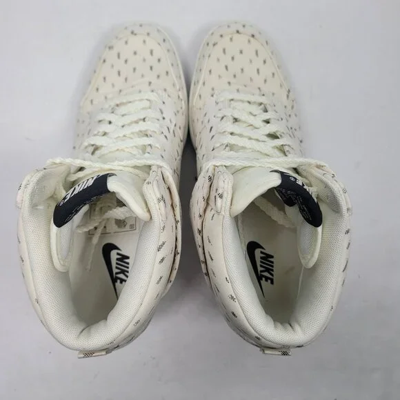 Nike Dunk Sky Hi Hidden Wedge Women's Cream Sneakers 543258-100 US Size 9 - Picture 5 of 9